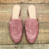 LOFT Faux Leather Mules- Size 11 (see notes)