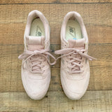 New Balance Pink Sola Sleek Classic Lace-Up Sneakers- Size 7.5