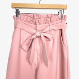 Main Strip Blush Paperbag Waist Pants NWT- Size S (Inseam 27”)