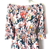 Lulus Pink Floral Off The Shoulder Dress NWT- Size S