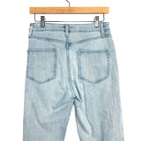 Wild Fable Light Wash Distressed High Rise Mom Jeans- Size 2 (Inseam 25")