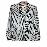 I Love Pink Stork Animal Print Satin Like Pajama Set- Size S (sold as set)