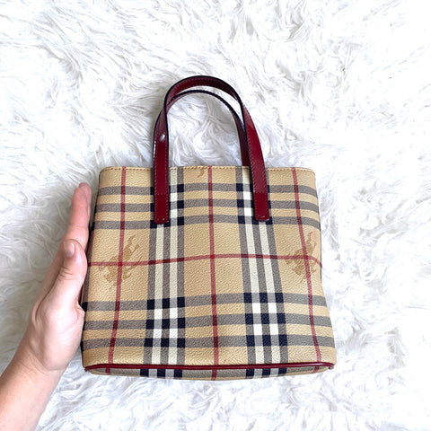 Vintage Burberry Haymarket Check Cross Body | JustGorgeousStudiocom