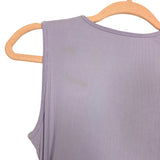 Shein Lilac Ribbed Knit Ruched Sides Mini Dress- Size S (see notes, sold out online)