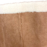 BlankNYC Tan Faux Suede/Fur Coat- Size L (like new, see notes)