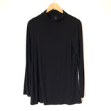 Daily Ritual Black Long Sleeve Turtleneck Top -Size S