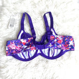 Elomi Floral "Morgan" Underwire Bra NWT- Size 40DD
