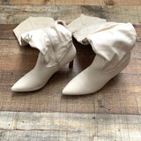 Mi.Im Light Cream Knee High Heel Boots- Size 9