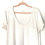 Caslon Star Print Tee- Size XL