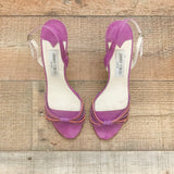 Jimmy Choo Purple Slingback Heels- Size 40 (See Notes)