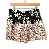 Grifflin Floral Print Shorts- Size S