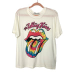 Daydreamer Rolling Stones Tie-Dye Tongue Graphic Tee- Size XS