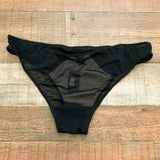 Figleaves Black/Nude Brazilian NWT- Size 14