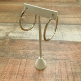 Gold Silver Hoop Earrings