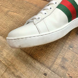 Pre-Owned Authentic Gucci Women's Ace Leather Sneakers- Size 36.5 (US 6.5)