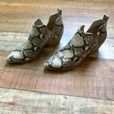 Universal Thread Snake Print Ankle Booties- Size 7.5