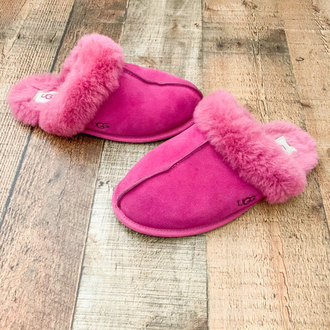 Fuschia ugg store slippers