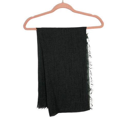 Trim & Tailor Charcoal Light Weight Scarf NWT