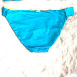 A. Che Turquoise Bikini Bottom- Size ~XS (BOTTOMS ONLY)