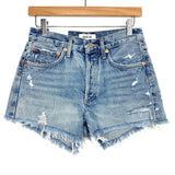 AGOLDE Parker Distressed Shorts NWT- Size 25