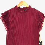 Gibson Burgundy Cap Sleeve Top NWT- Size XS
