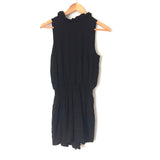 Gibson Black Halter Top Romper- Size PXS