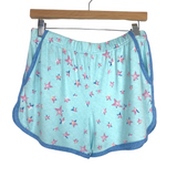 Emerson Road Blue/Pink Star Racerback and Short Pajamas- Size S