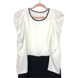 Eliza J White and Black Jumpsuit NWT- Size 14