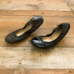 Yosi Samra Black Quilted Samantha Flat- Size 10 (See Notes)