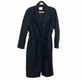 Old Navy Black Long Belted Coat NWT- Size L