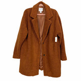 Daily Ritual Camel Oversized Teddy Sherpa Coat NWT- Size XL