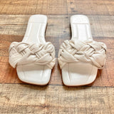 Marc Fisher Ivory Leather Sandals- Size 9 (sold out online)