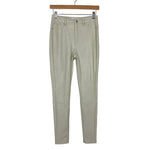 Avec Les Filles Bone Faux Leather Pants NWT- Size XS (see notes, Inseam 28”)