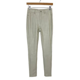 Avec Les Filles Bone Faux Leather Pants NWT- Size XS (see notes, Inseam 28”)
