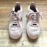 Pre-owned Nike Cortez Gold Metallic Sneakers- Size 8.5 (Like New!)