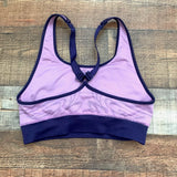 No Brand Purple Padded Sports Bra- Size ~M