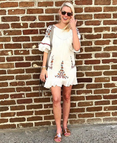 Free People Embroidered Pablo Dress- Size S (see notes*) – The Saved  Collection