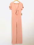 Tularosa Mabella Tie Front Jumpsuit NWT- Size S
