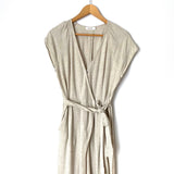 Mod Ref Faux Wrap Jumpsuit- Size L