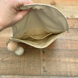 No Brand Straw Clutch With Strap