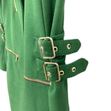 Zara Woman Emerald Green Coat- Size S
