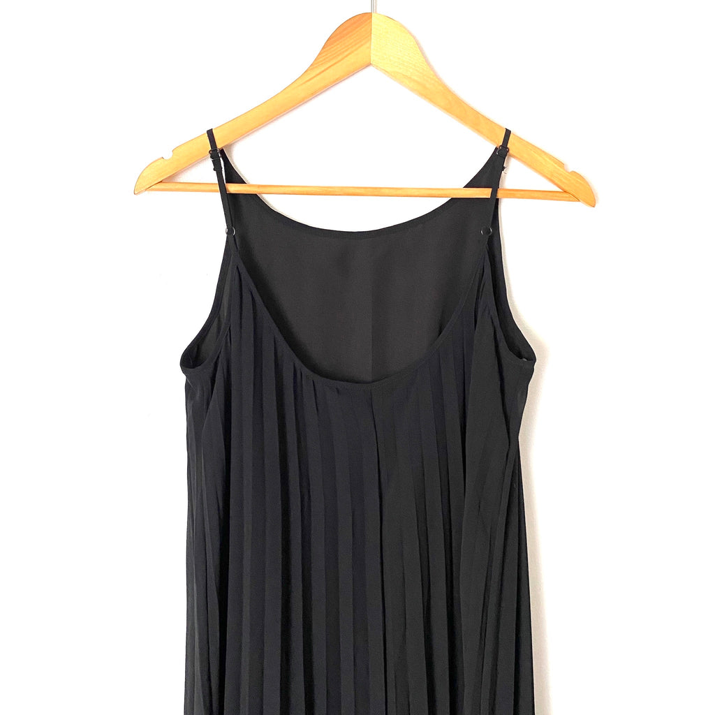 BCBGeneration Black Pleated Maxi Dress- Size XS – The Saved Collection
