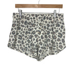 Z Supply Cream Animal Print Lounge Shorts NWT- Size M