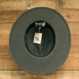 Lock Of Color Grey Hat With Camel Belt NWT- Size S (55 CM)