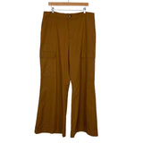 Show Me Your Mumu Brown Cargo Wide Leg Pants NWT- Size XL