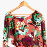 Ali & Jay One Off the Shoulder Floral Print Top- Size S