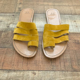 Mark Fisher Mustard Sandals- Size 10