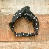 No Brand Black/White Polka Dot Headband
