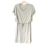 H&M MAMA Maternity Grey Nursing Dress- Size S (Julie)
