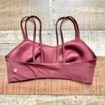 Lululemon Wine Sports Bra- Size ~12 (see notes)